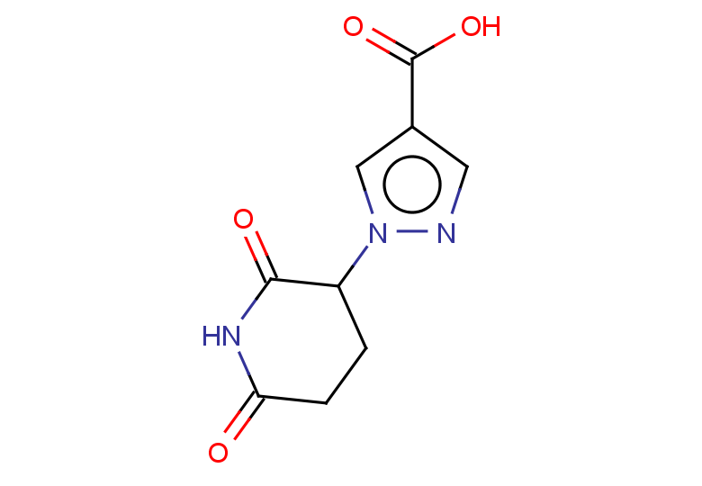 1-(2,6-dioxopiperidin-3-yl)-1H-pyrazole-4-carboxylic acid
