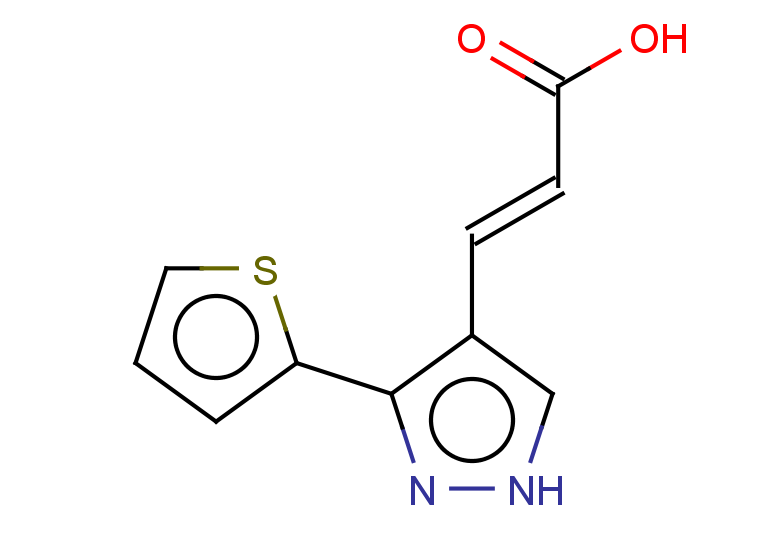(2E)-3-[3-(thiophen-2-yl)-1H-pyrazol-4-yl]prop-2-enoic acid
