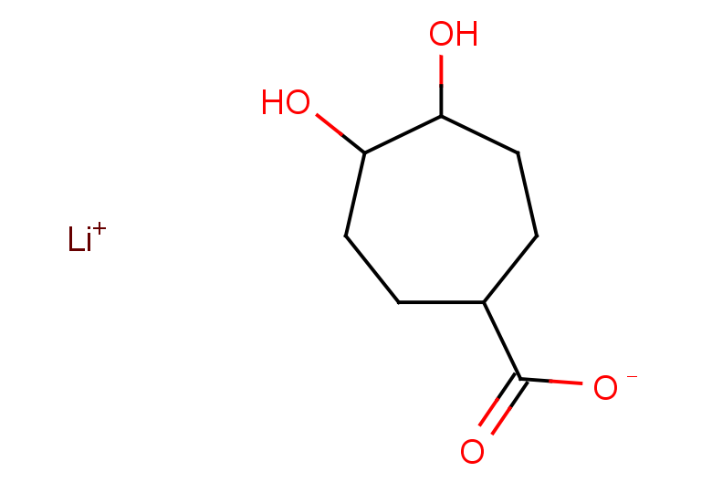 lithium(1+) ion 4,5-dihydroxycycloheptane-1-carboxylate