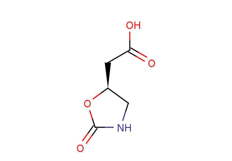 2-[(5S)-2-oxo-1,3-oxazolidin-5-yl]acetic acid