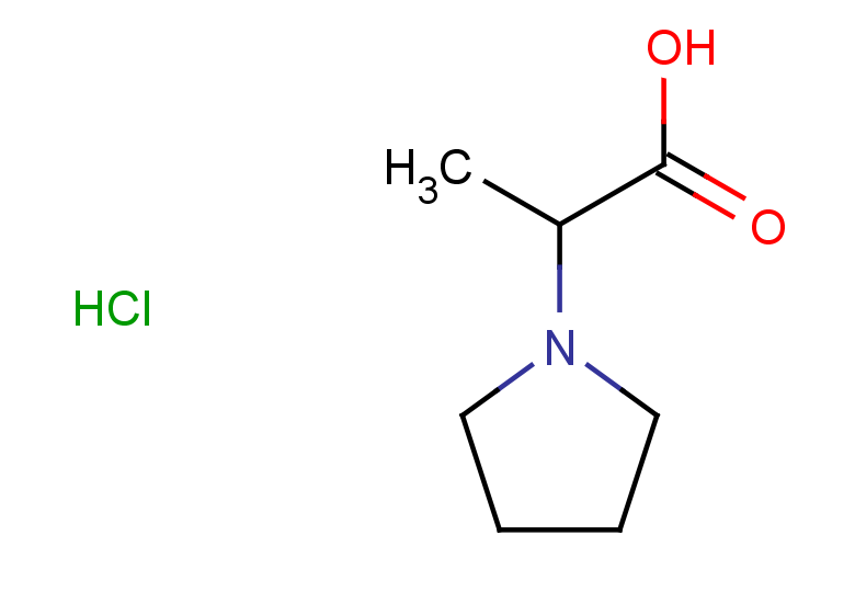 2-(pyrrolidin-1-yl)propanoic acid hydrochloride