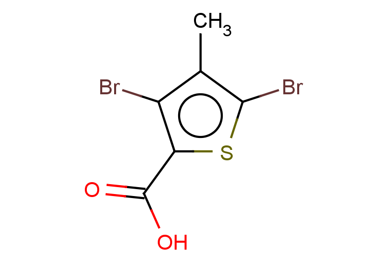 3,5-dibromo-4-methylthiophene-2-carboxylic acid