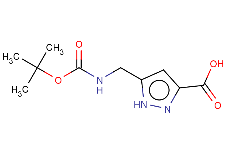 5-({[(tert-butoxy)carbonyl]amino}methyl)-1H-pyrazole-3-carboxylic acid