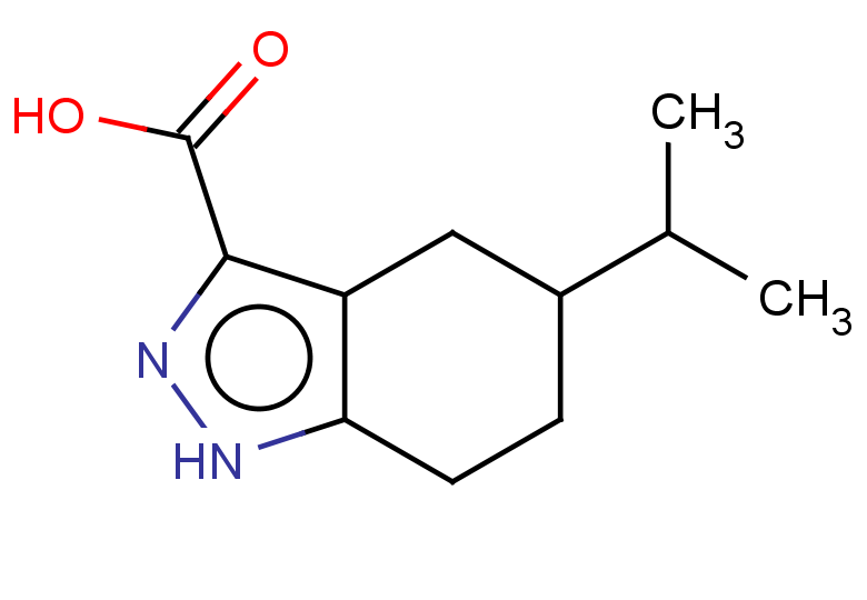 5-(propan-2-yl)-4,5,6,7-tetrahydro-1H-indazole-3-carboxylic acid