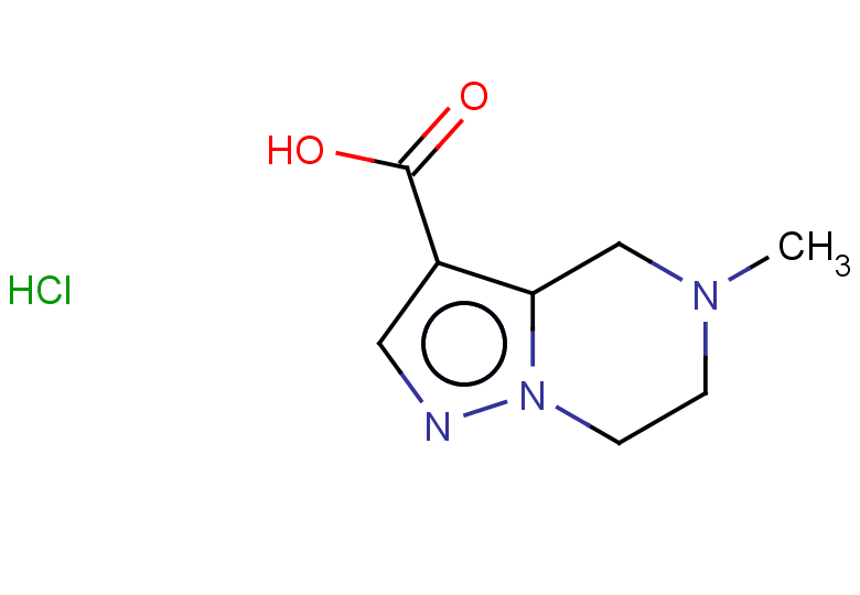 5-methyl-4H,5H,6H,7H-pyrazolo[1,5-a]pyrazine-3-carboxylic acid hydrochloride