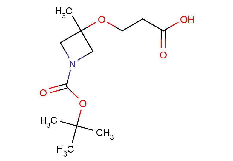 3-({1-[(tert-butoxy)carbonyl]-3-methylazetidin-3-yl}oxy)propanoic acid