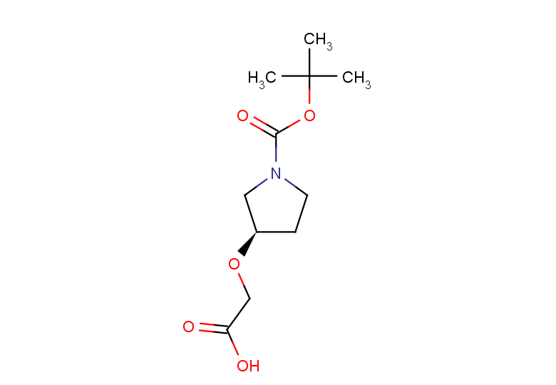 2-{[(3R)-1-[(tert-butoxy)carbonyl]pyrrolidin-3-yl]oxy}acetic acid