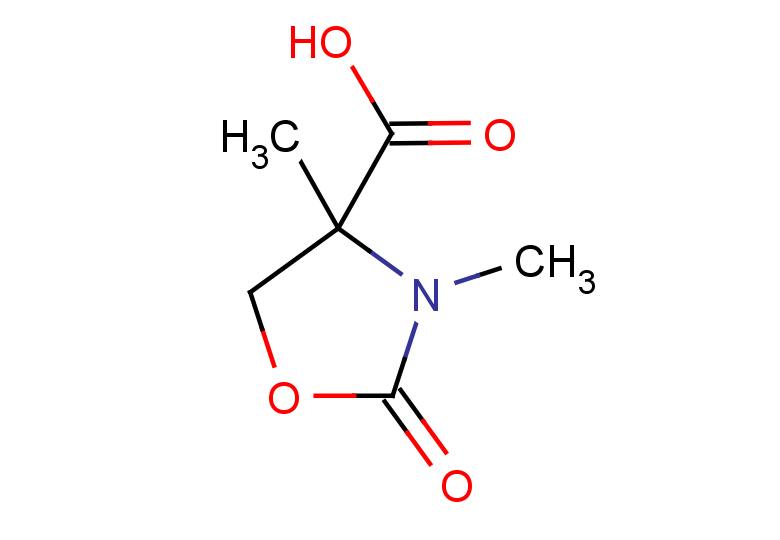 3,4-dimethyl-2-oxo-1,3-oxazolidine-4-carboxylic acid