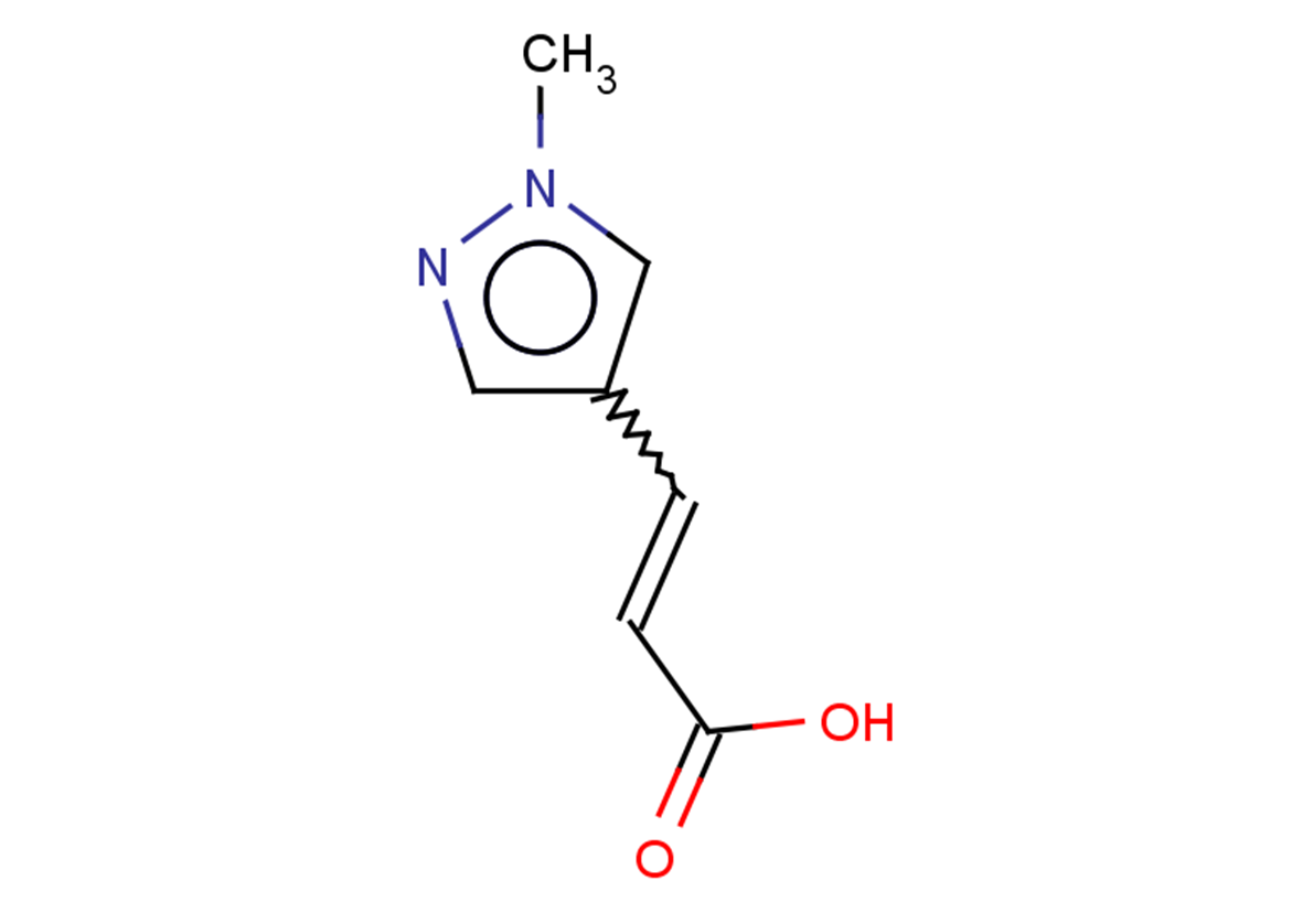 3-(1-methyl-1H-pyrazol-4-yl)prop-2-enoic acid