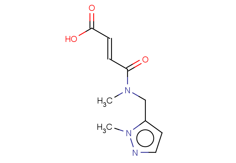 (2E)-3-{methyl[(1-methyl-1H-pyrazol-5-yl)methyl]carbamoyl}prop-2-enoic acid