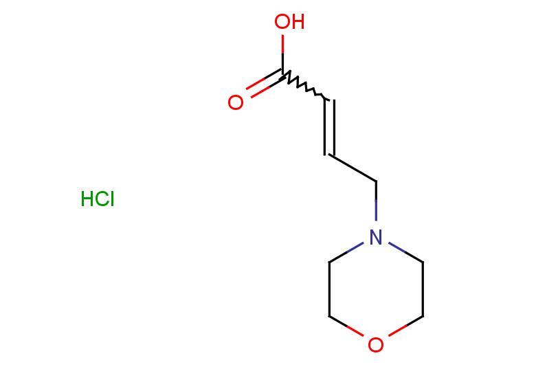 4-(morpholin-4-yl)but-2-enoic acid hydrochloride