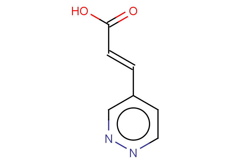 (2E)-3-(pyridazin-4-yl)prop-2-enoic acid