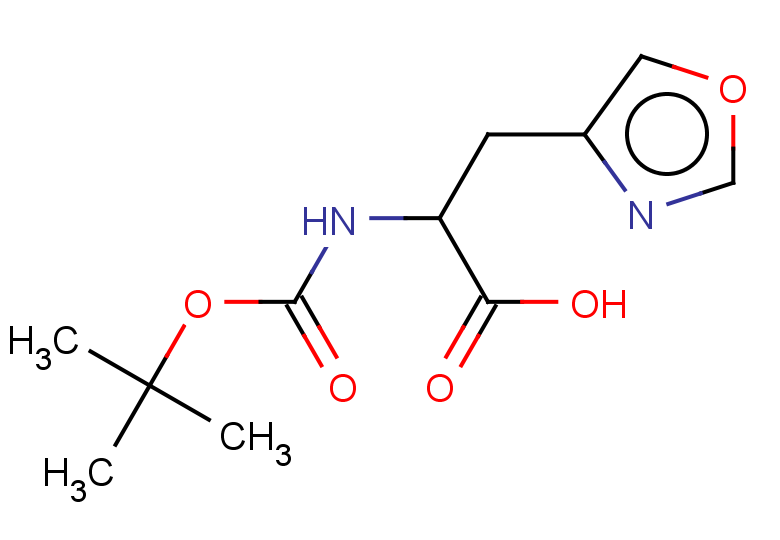 2-{[(tert-butoxy)carbonyl]amino}-3-(1,3-oxazol-4-yl)propanoic acid