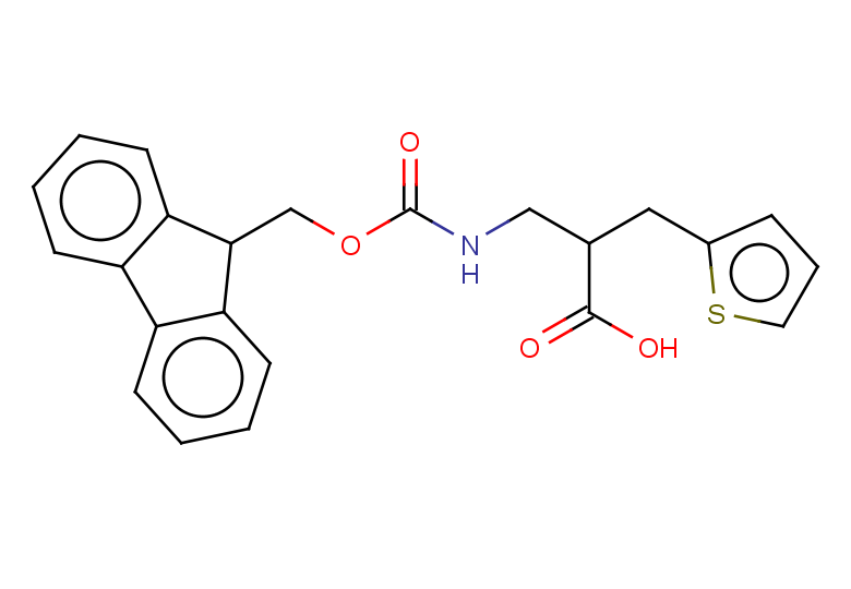 3-{[(9H-fluoren-9-ylmethoxy)carbonyl]amino}-2-(thiophen-2-ylmethyl)propanoic acid
