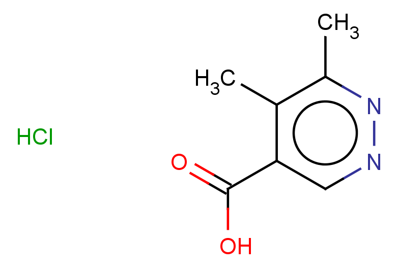 5,6-dimethylpyridazine-4-carboxylic acid hydrochloride