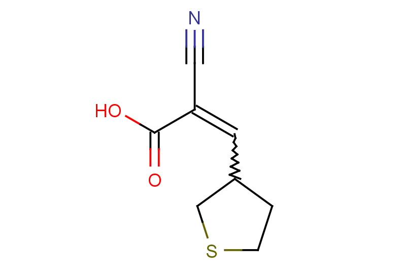 2-cyano-3-(thiolan-3-yl)prop-2-enoic acid