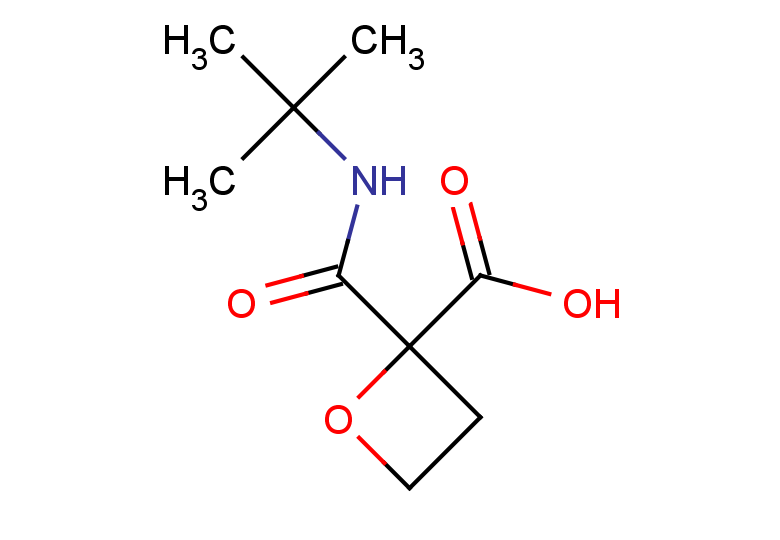 2-(tert-butylcarbamoyl)oxetane-2-carboxylic acid