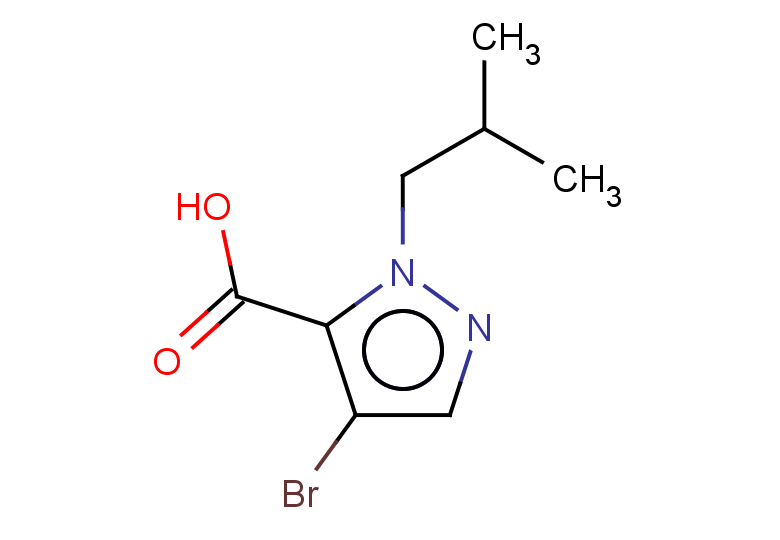 4-bromo-1-(2-methylpropyl)-1H-pyrazole-5-carboxylic acid