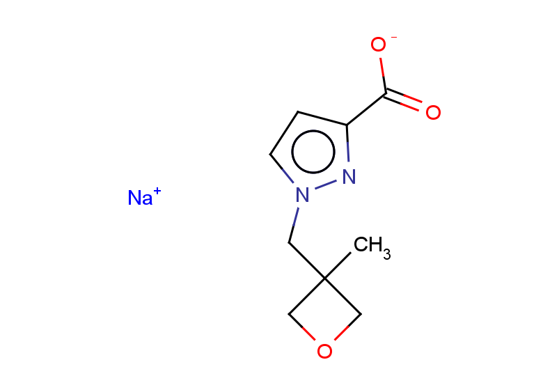 sodium 1-[(3-methyloxetan-3-yl)methyl]-1H-pyrazole-3-carboxylate