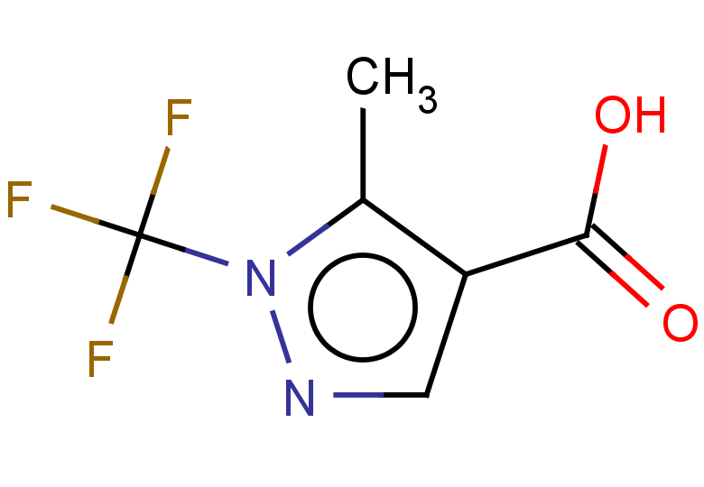 5-methyl-1-(trifluoromethyl)-1H-pyrazole-4-carboxylic acid