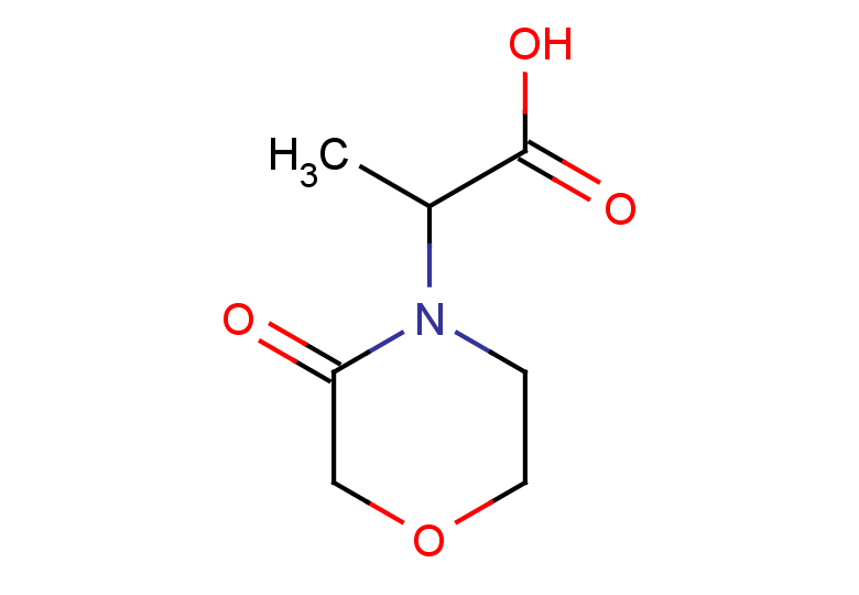 2-(3-oxomorpholin-4-yl)propanoic acid