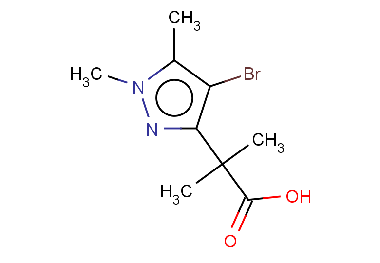 2-(4-bromo-1,5-dimethyl-1H-pyrazol-3-yl)-2-methylpropanoic acid