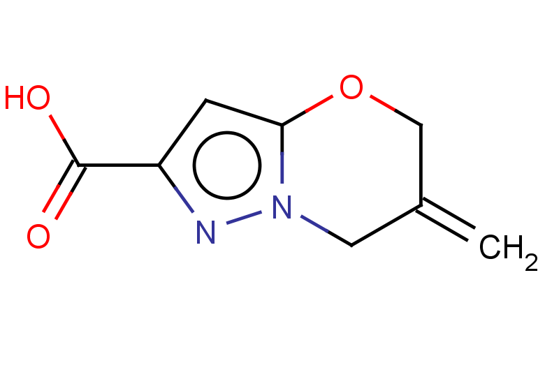 6-methylidene-5H,6H,7H-pyrazolo[3,2-b][1,3]oxazine-2-carboxylic acid