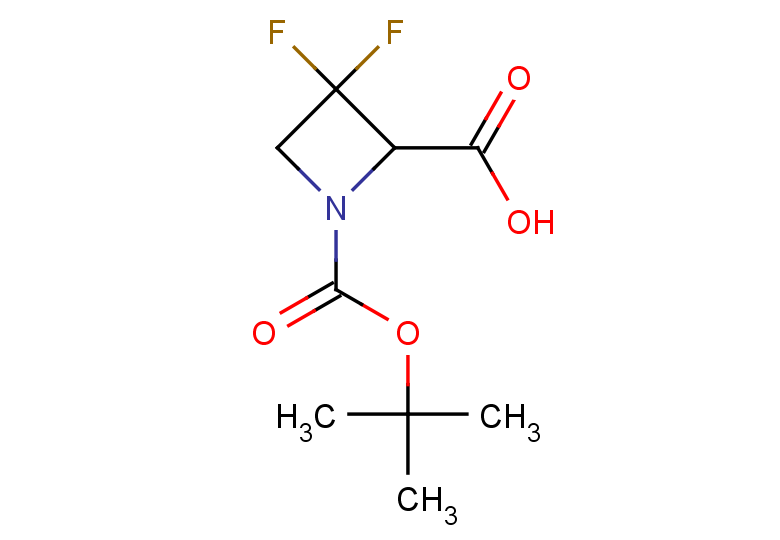 1-[(tert-butoxy)carbonyl]-3,3-difluoroazetidine-2-carboxylic acid