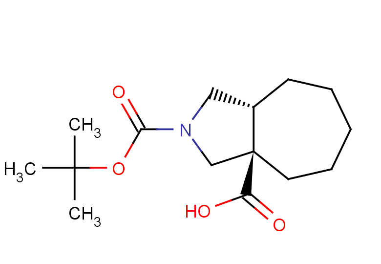 (3aR,8aR)-2-[(tert-butoxy)carbonyl]-decahydrocyclohepta[c]pyrrole-3a-carboxylic acid