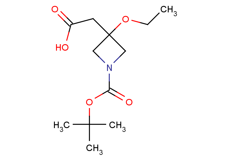 2-{1-[(tert-butoxy)carbonyl]-3-ethoxyazetidin-3-yl}acetic acid