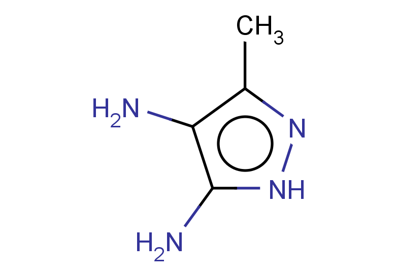 3-methyl-1H-pyrazole-4,5-diamine