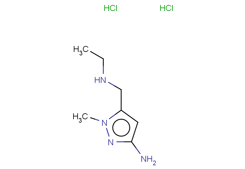5-[(ethylamino)methyl]-1-methyl-1H-pyrazol-3-amine dihydrochloride