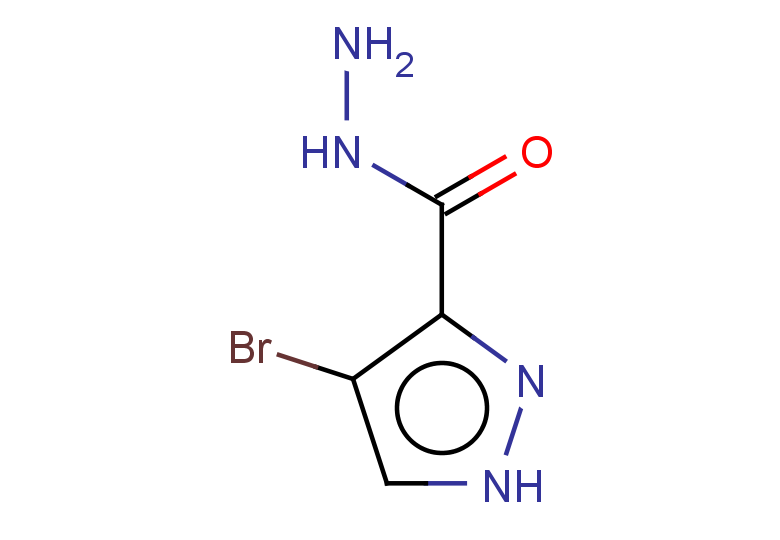 4-bromo-1H-pyrazole-3-carbohydrazide