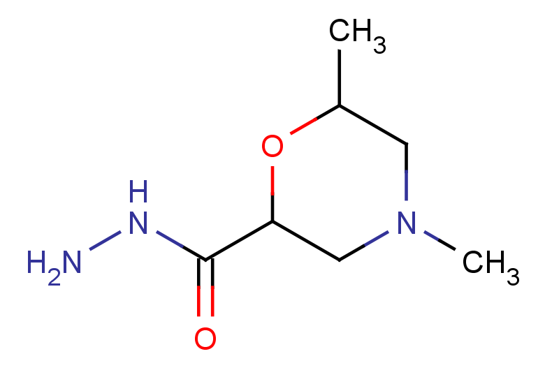 4,6-dimethylmorpholine-2-carbohydrazide
