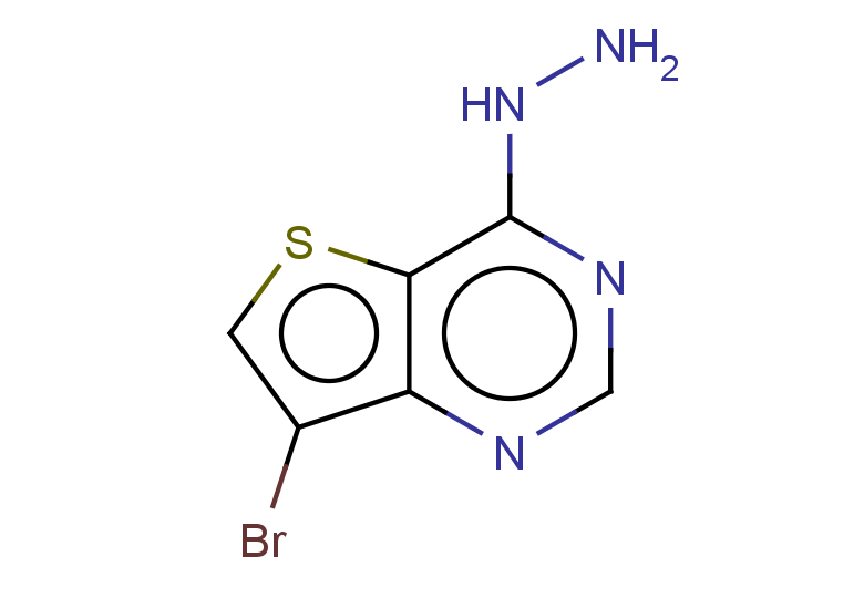 7-bromo-4-hydrazinylthieno[3,2-d]pyrimidine