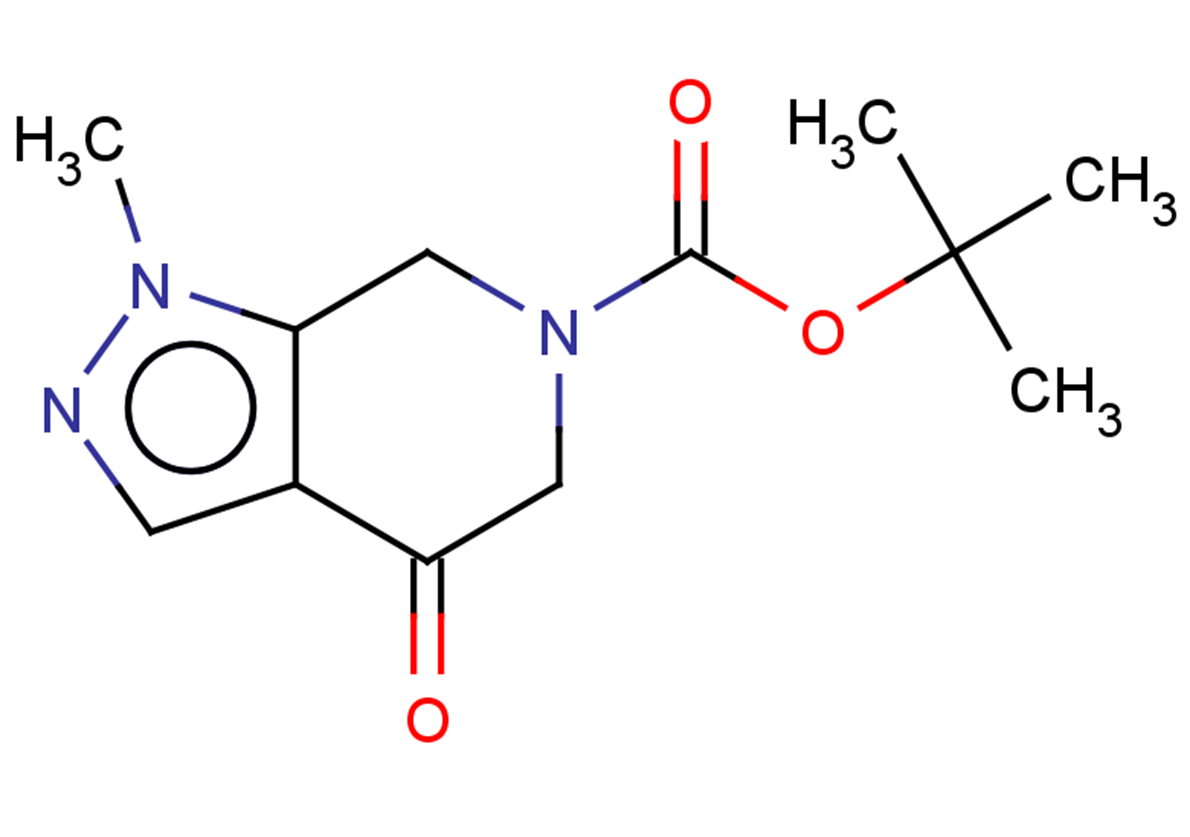 tert-butyl 1-methyl-4-oxo-1H,4H,5H,6H,7H-pyrazolo[3,4-c]pyridine-6-carboxylate