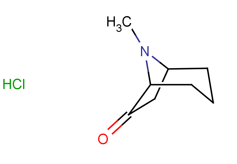 8-methyl-8-azabicyclo[3.2.1]octan-6-one hydrochloride