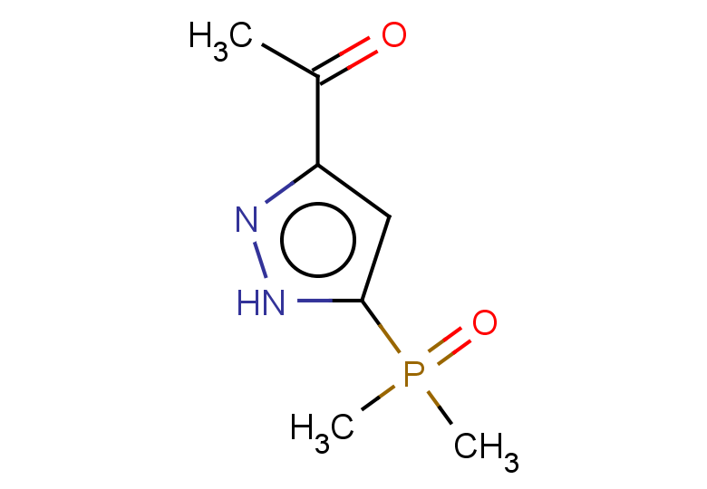 1-[5-(dimethylphosphoryl)-1H-pyrazol-3-yl]ethan-1-one
