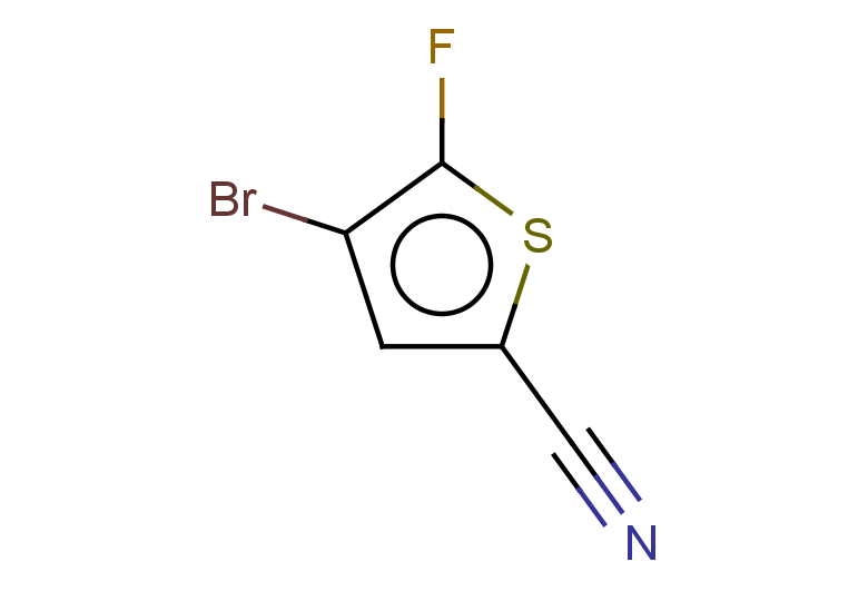 4-bromo-5-fluorothiophene-2-carbonitrile