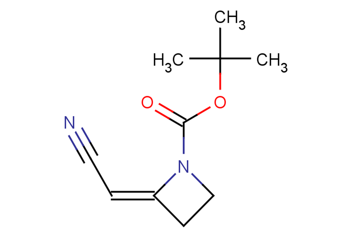 tert-butyl (2Z)-2-(cyanomethylidene)azetidine-1-carboxylate