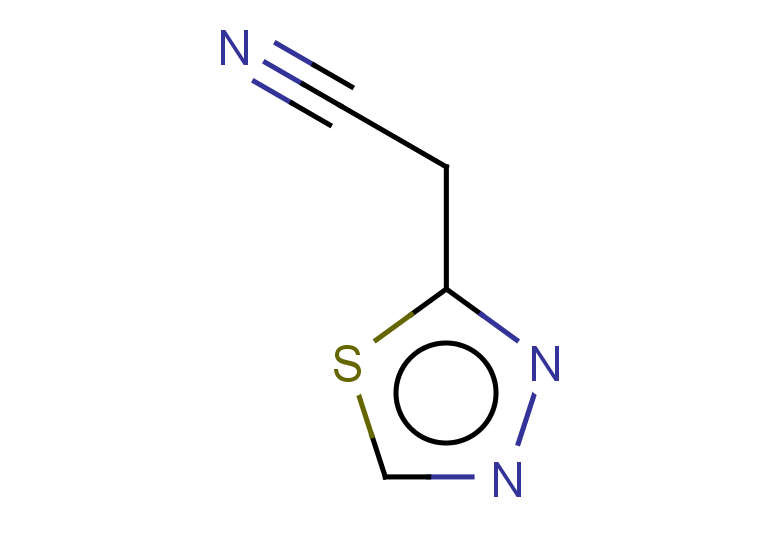 2-(1,3,4-thiadiazol-2-yl)acetonitrile