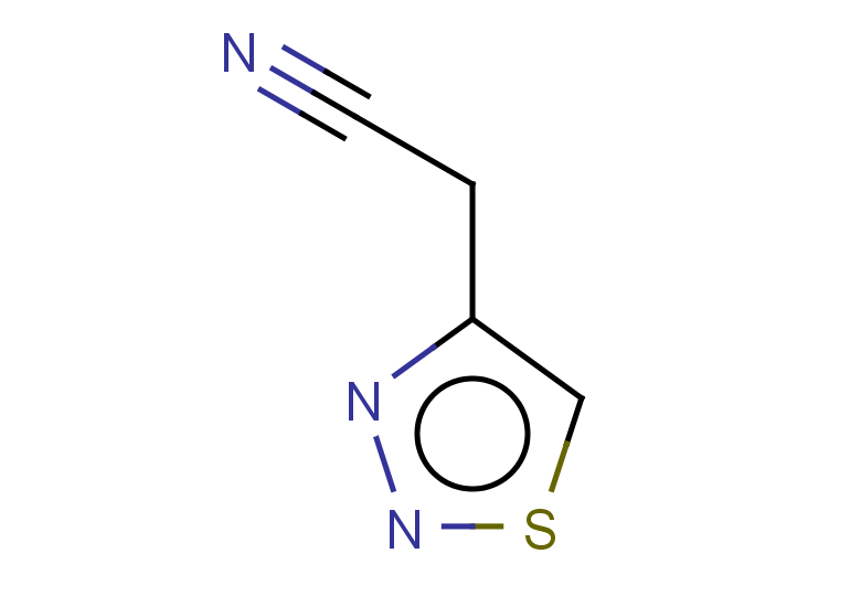 2-(1,2,3-thiadiazol-4-yl)acetonitrile