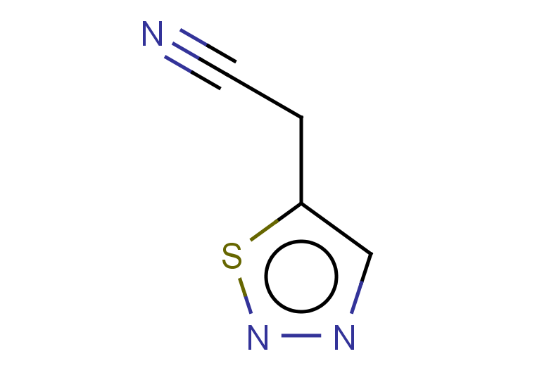 2-(1,2,3-thiadiazol-5-yl)acetonitrile