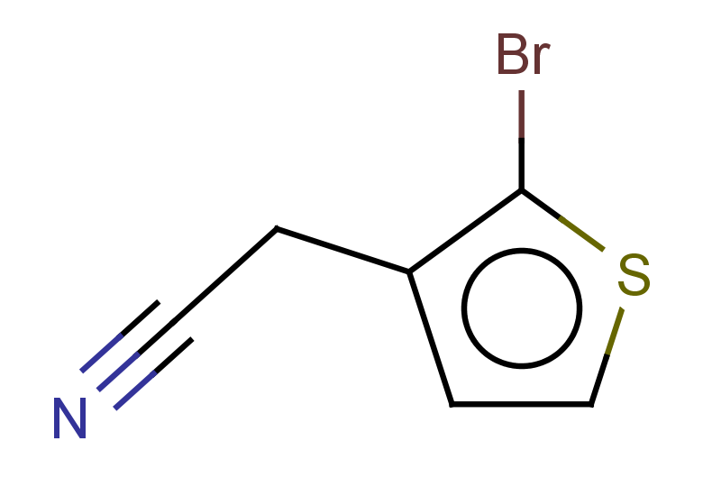 2-(2-bromothiophen-3-yl)acetonitrile