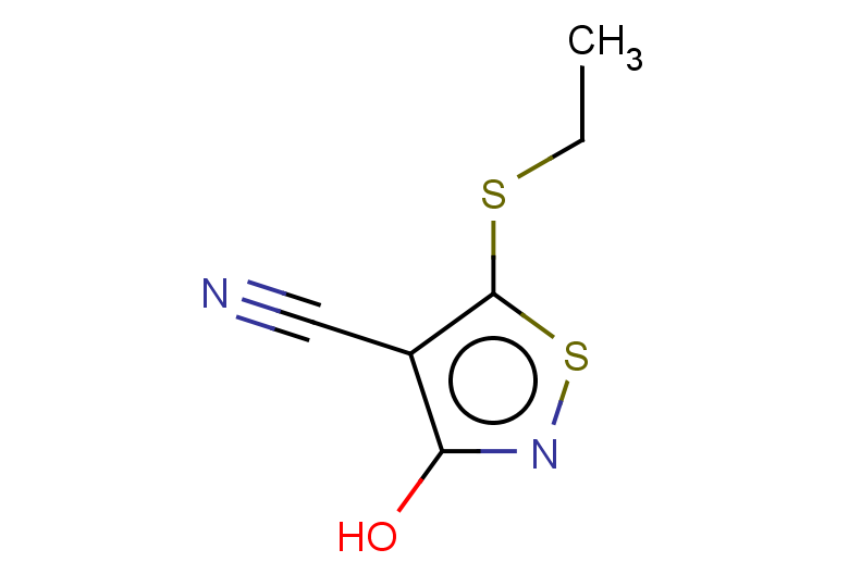5-(ethylsulfanyl)-3-hydroxy-1,2-thiazole-4-carbonitrile