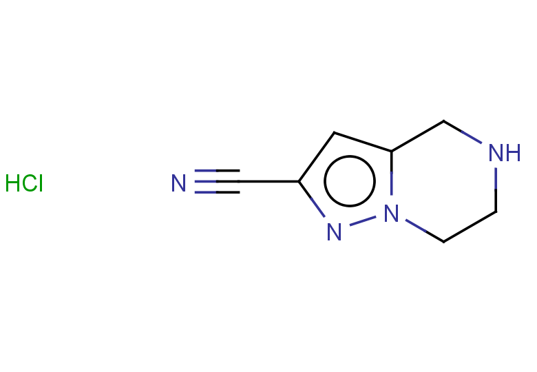 4H,5H,6H,7H-pyrazolo[1,5-a]pyrazine-2-carbonitrile hydrochloride