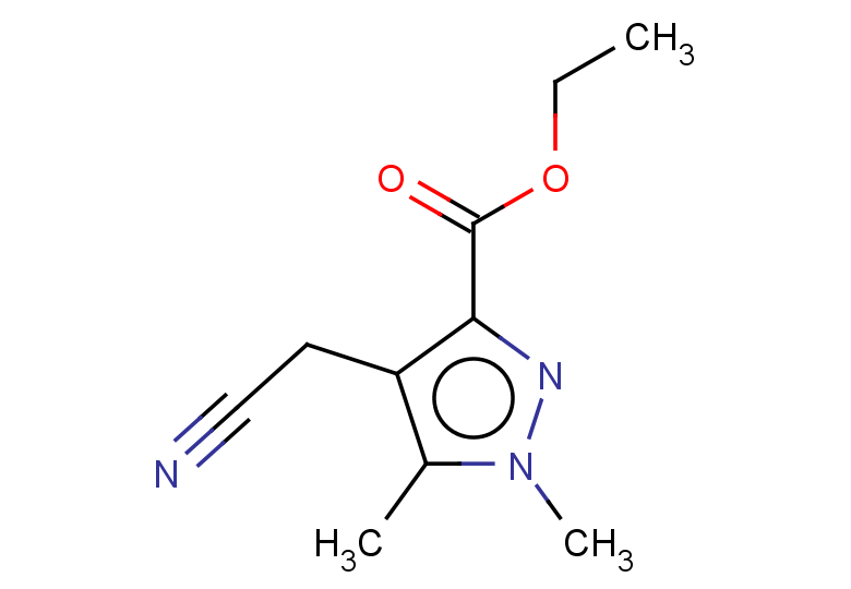 ethyl 4-(cyanomethyl)-1,5-dimethyl-1H-pyrazole-3-carboxylate