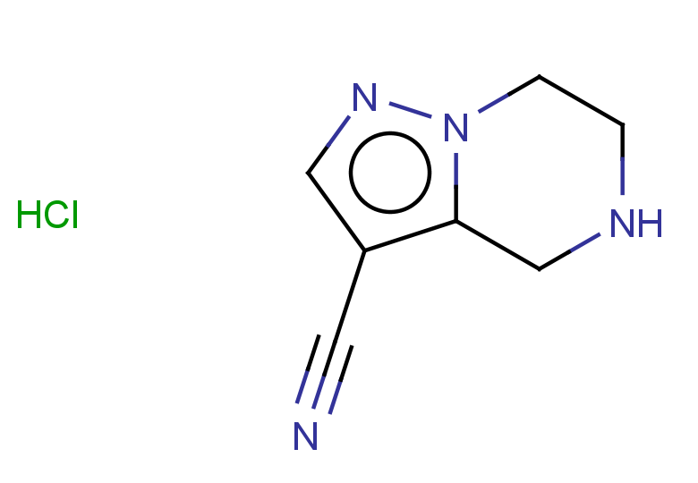 4H,5H,6H,7H-pyrazolo[1,5-a]pyrazine-3-carbonitrile hydrochloride