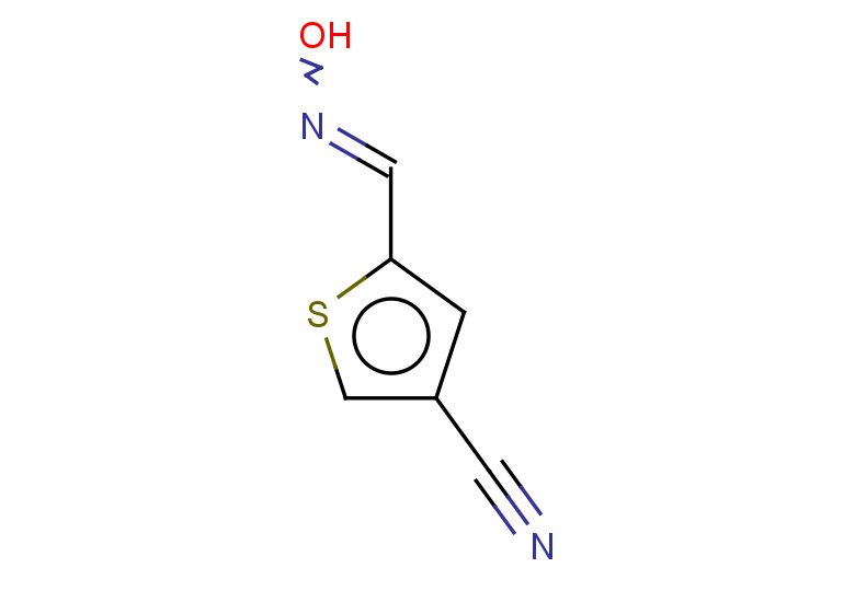 5-[(hydroxyimino)methyl]thiophene-3-carbonitrile