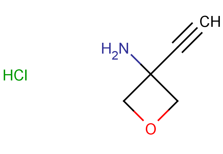 3-ethynyloxetan-3-amine hydrochloride